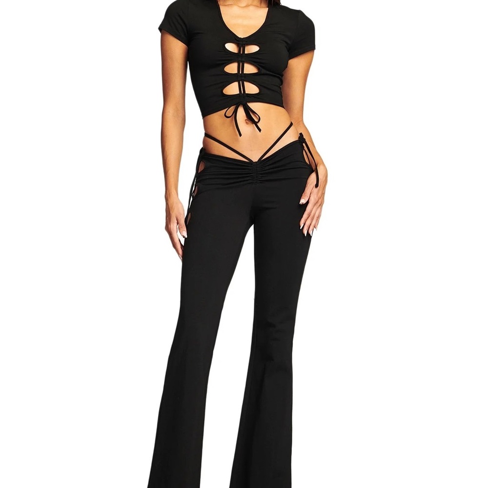 I.AM.GIA Black Minka Set NWT Rave Festival